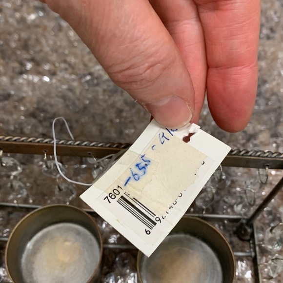 NWT Metal and Jewelled Candle/Tealight Holder - Picture 8 of 13